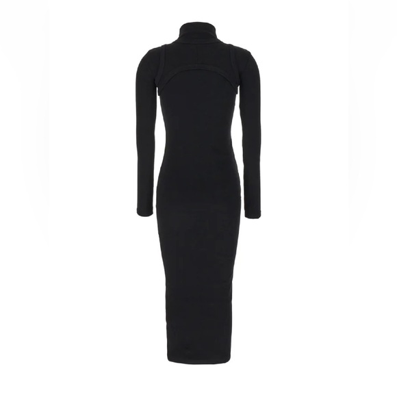 Off-White Black Long Sleeve Dress - Picture 1 of 2